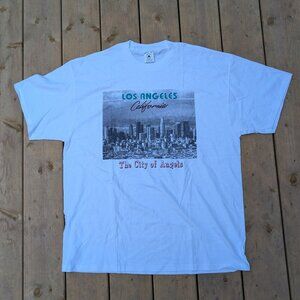 Vintage Delta Pro Weight Los Angeles California City of Angels T-Shirt XL